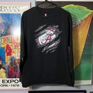 Y2K Alabama Crimson Tide Long-Sleeve - SIZE L